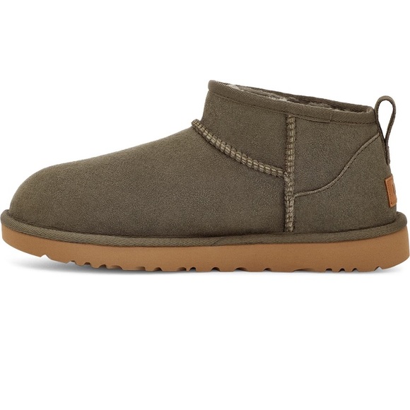 NWT UGG Classic Ultra Mini Boot Forest Night Green - Picture 5 of 6
